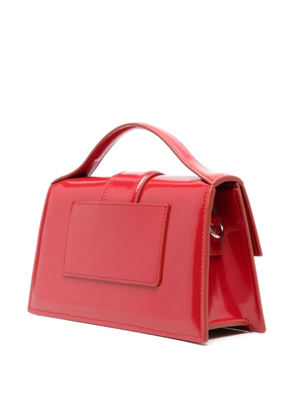 JACQUEMUS Le Bambino Leather Handbag Red