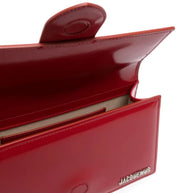 JACQUEMUS Le Bambino Leather Handbag Red