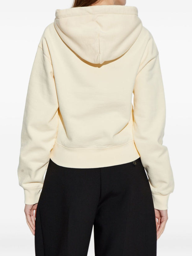 JACQUEMUS Le Hoodie Gros Grain Beige