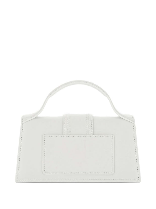 JACQUEMUS  Le Grand Bambino Leather Handbag White