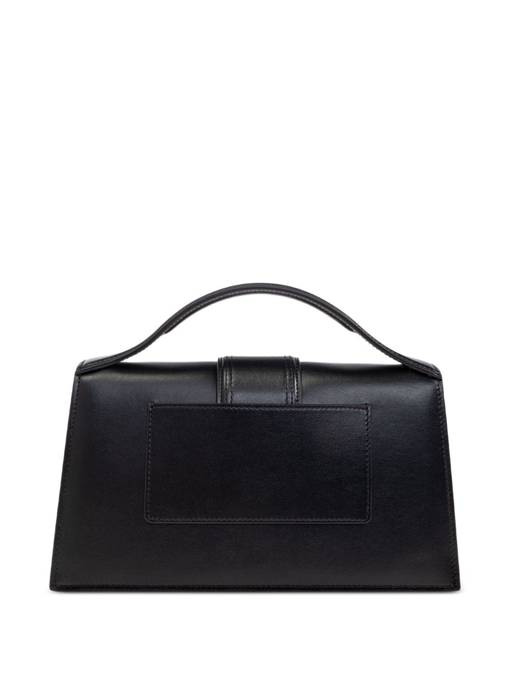 JACQUEMUS Le Grand Bambino Leather Handbag Black