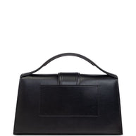 JACQUEMUS Le Grand Bambino Leather Handbag Black