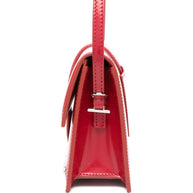 JACQUEMUS Le Bambino Long Leather Shoulder Bag Red