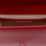 JACQUEMUS Le Bambino Long Leather Shoulder Bag Red