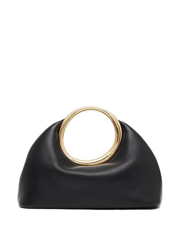 JACQUEMUS Le Petit Calino Leather Clutch Black