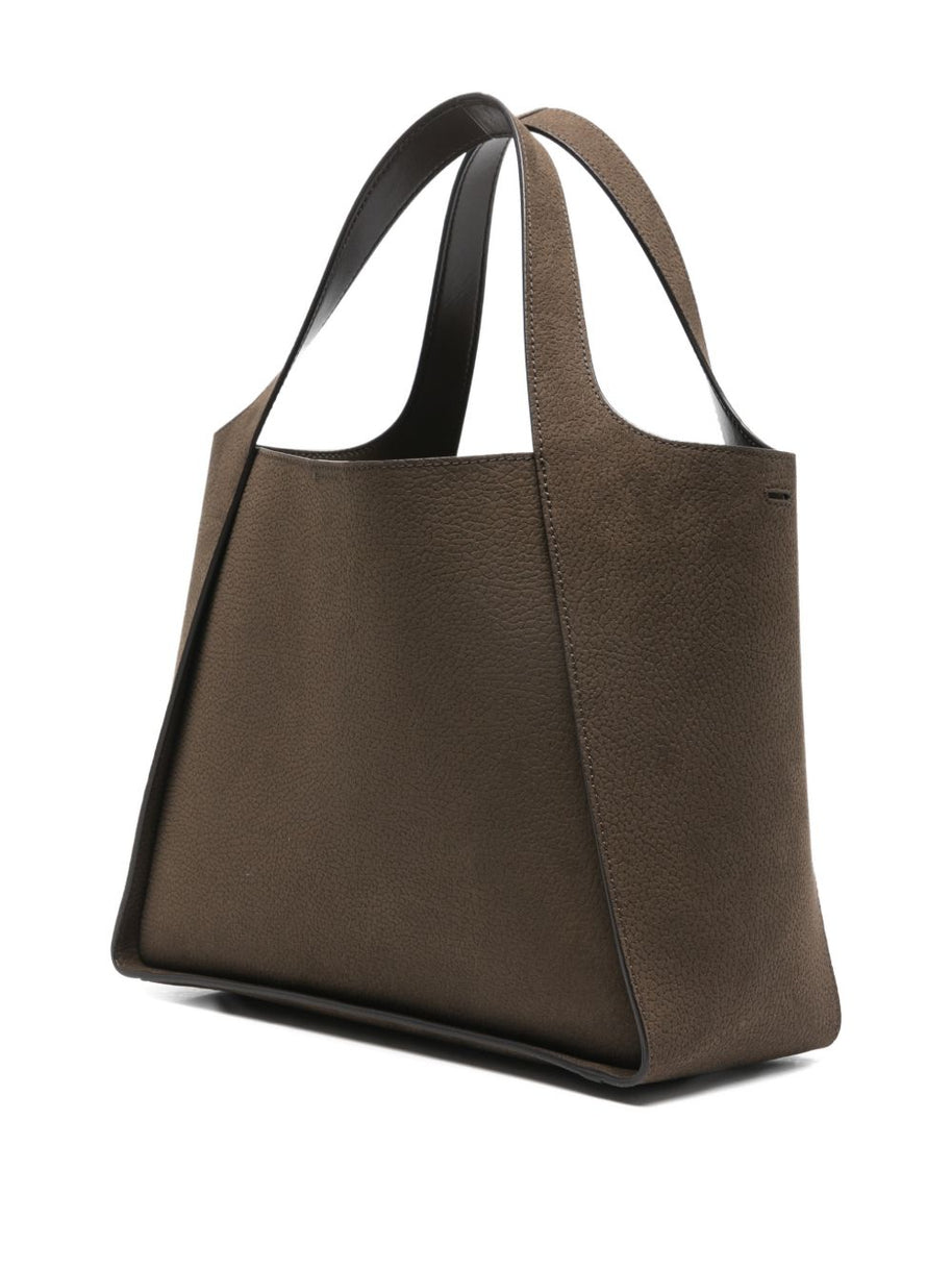 Stella McCartney Stella Logo Tote Bag Brown