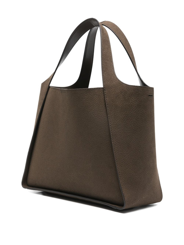 Stella McCartney Stella Logo Tote Bag Brown