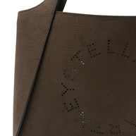 Stella McCartney Stella Logo Tote Bag Brown