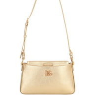 Dolce & Gabbana Leather Phone Bag Golden