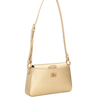 Dolce & Gabbana Leather Phone Bag Golden