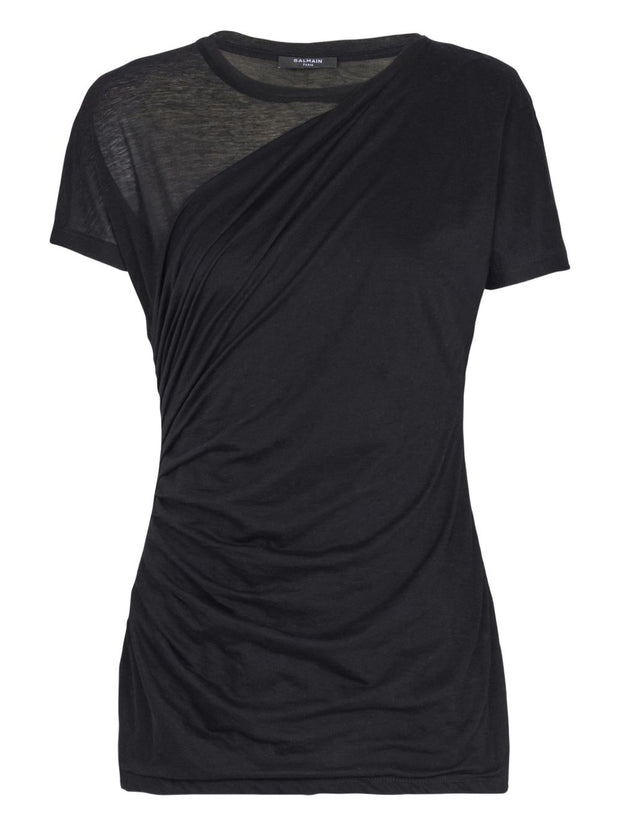 Balmain Cotton T-shirt Black