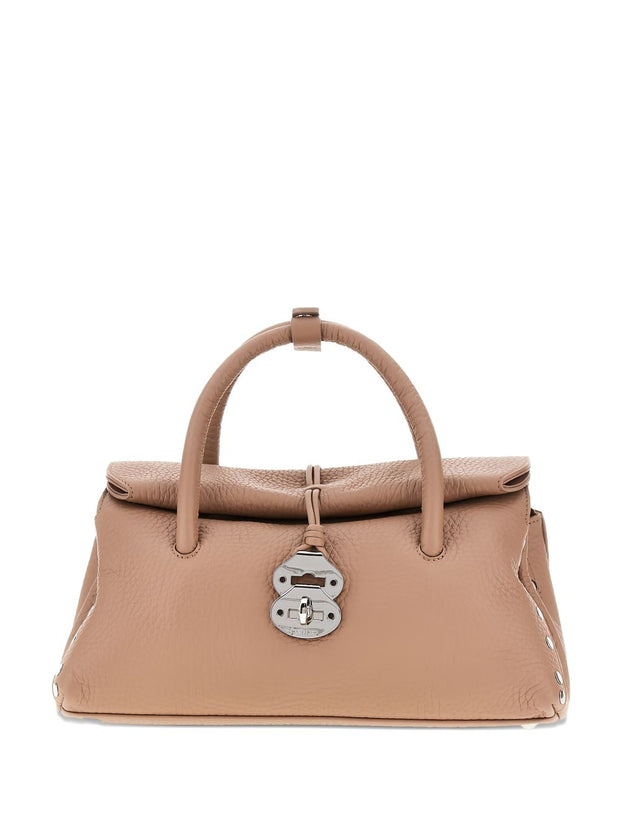 Zanellato Dotta Centauro Small Leather Handbag Brown