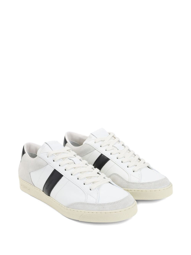Tom Ford Leather Sneakers White