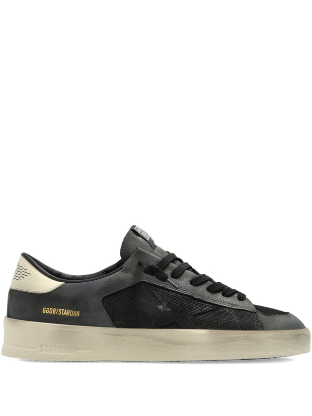 Golden Goose Stardan Leather Sneakers Grey