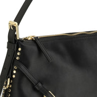 Givenchy Voyou Mini Leather Shoulder Bag Black