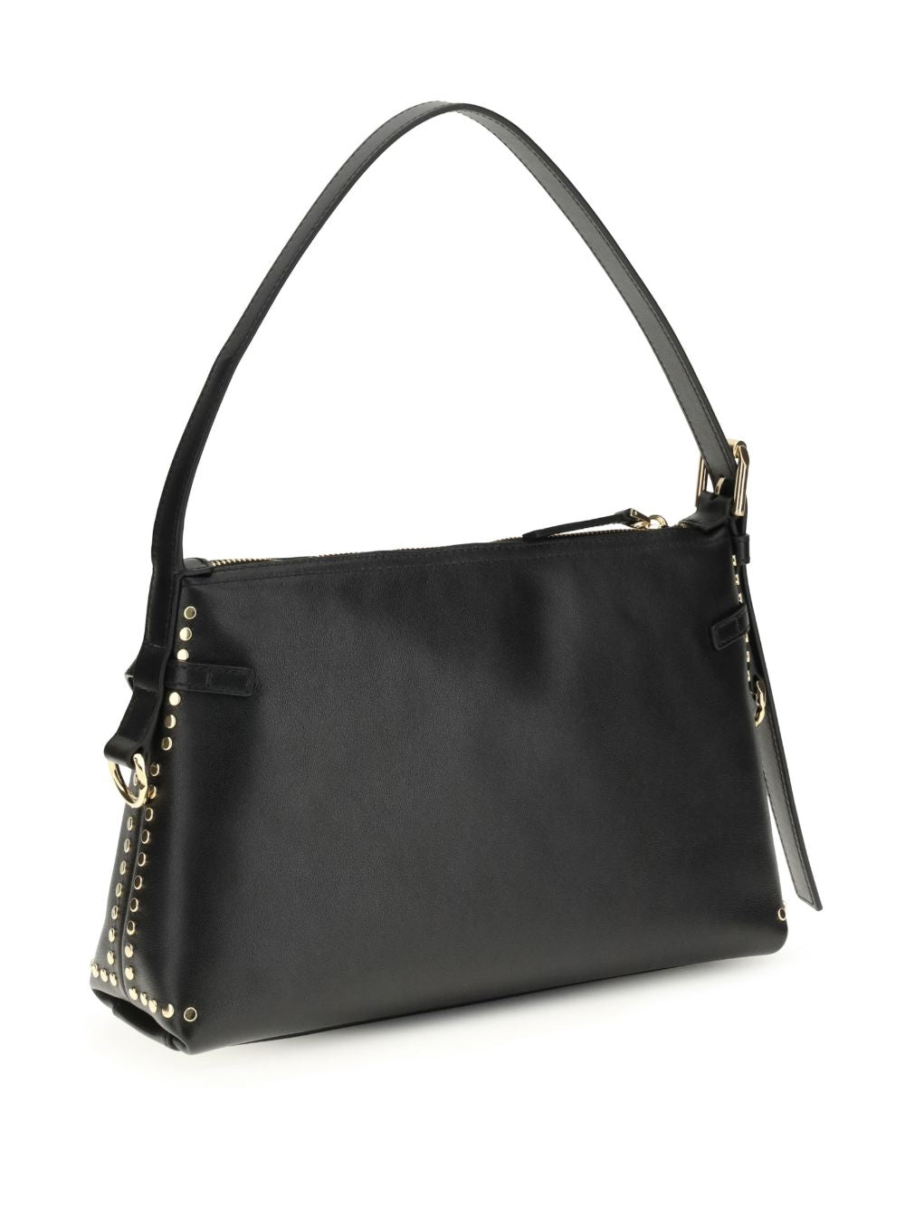 Givenchy Voyou Mini Leather Shoulder Bag Black