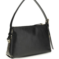 Givenchy Voyou Mini Leather Shoulder Bag Black
