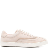 Fabiana Filippi Suede Leather Sneakers Beige