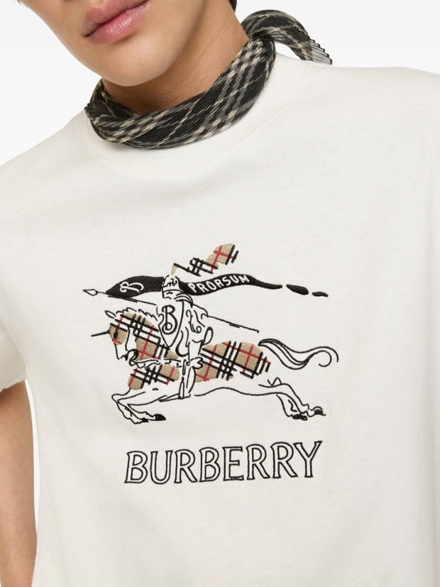 Burberry EKD Cotton T-shirt White
