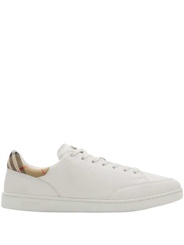Burberry Set Leather Sneakers White