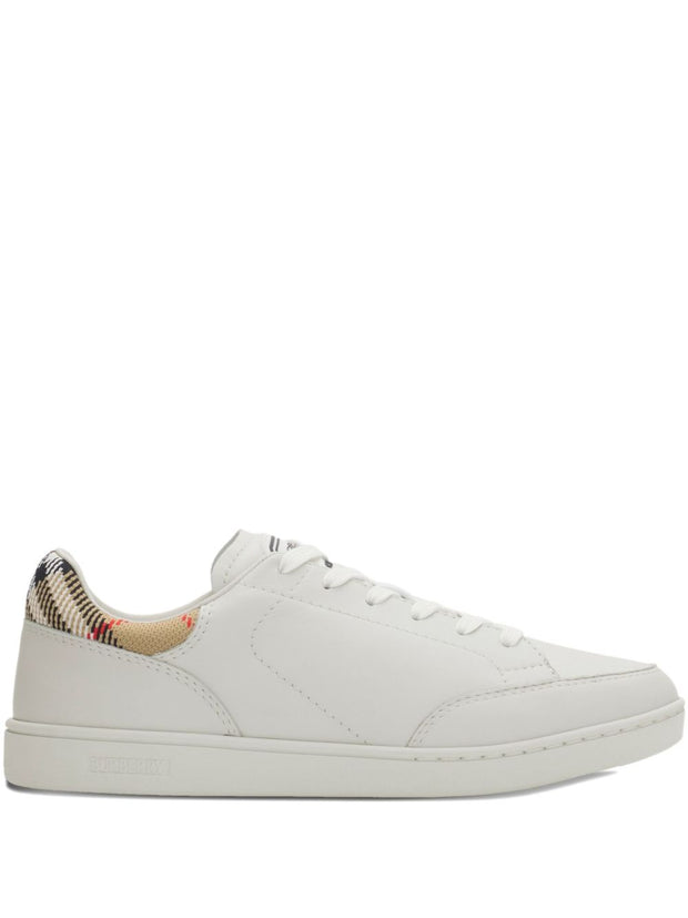 Burberry Set Leather Sneakers White