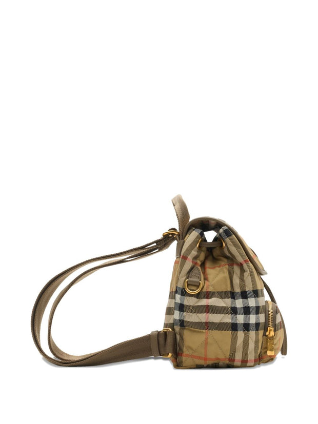 Burberry Horseshoe Mini Backpack Beige