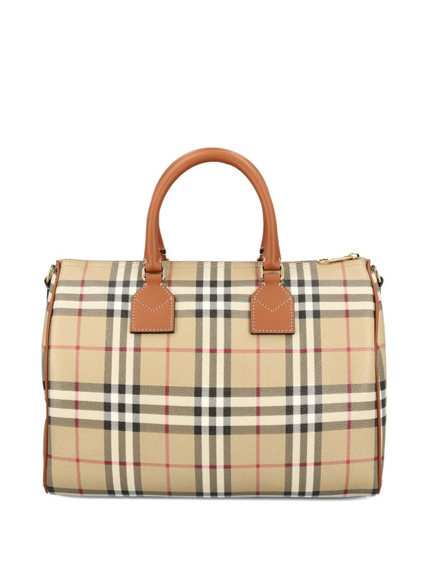 Burberry Medium Bowling Bag Beige