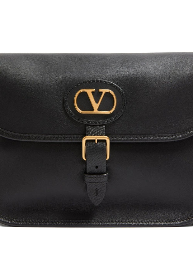 Valentino Garavani Antibes Leather Crossbody Bag Black