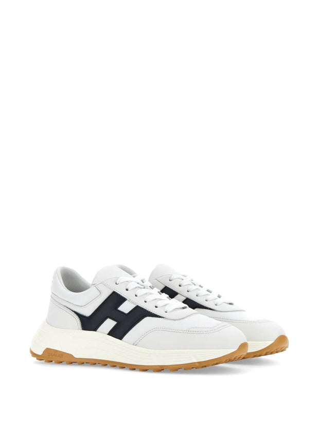 Hogan Hyperlight Leather Sneakers White