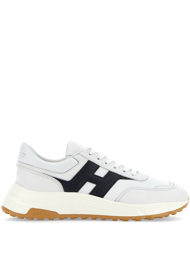 Hogan Hyperlight Leather Sneakers White