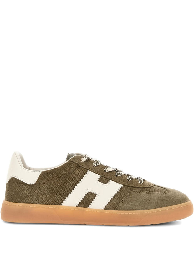 Hogan Cool Leather Sneakers Green