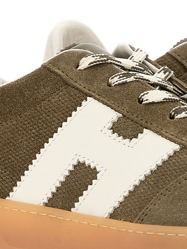 Hogan Cool Leather Sneakers Green