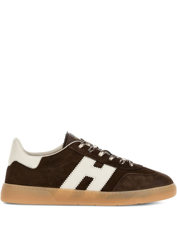 Hogan Cool Leather Sneakers Brown