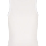 Givenchy Logo Cotton Tank Top White