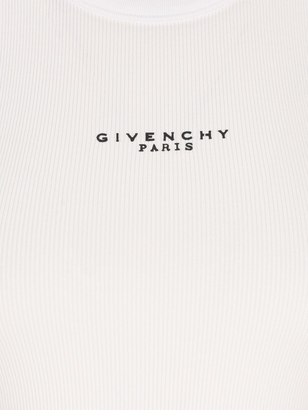 Givenchy Logo Cotton Tank Top White