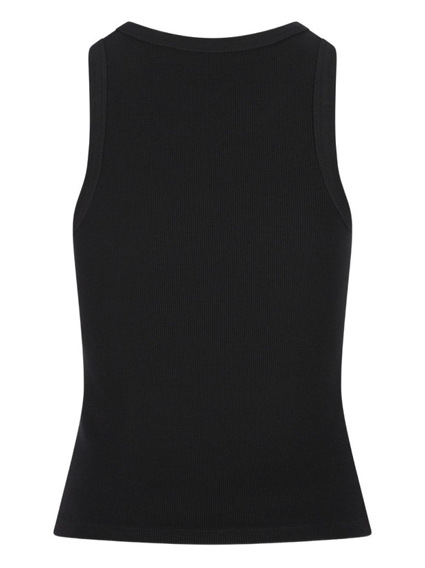 Givenchy Logo Cotton Tank Top Black