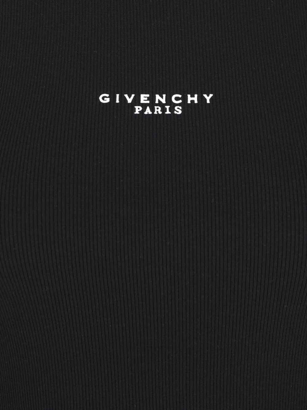 Givenchy Logo Cotton Tank Top Black