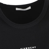 Givenchy Logo Cotton Tank Top Black