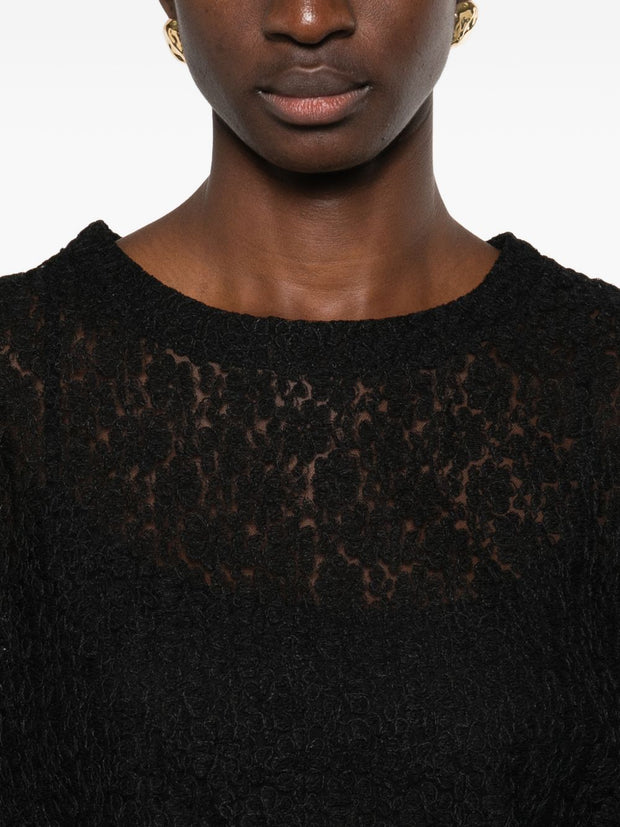 Ermanno Scervino Lace Top Black