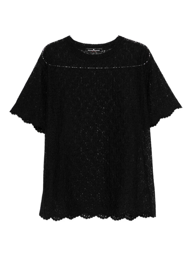 Ermanno Scervino Lace Top Black