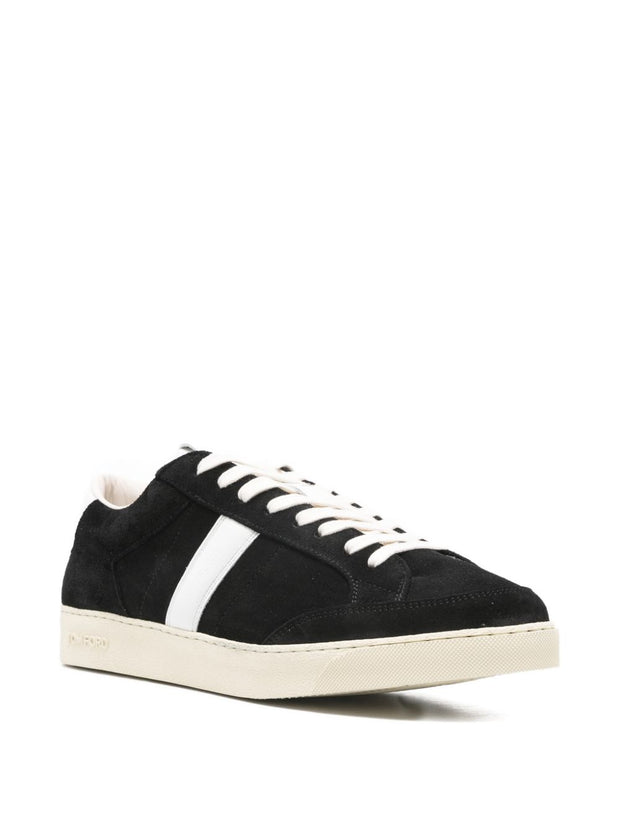 Tom Ford Leather Sneakers Black