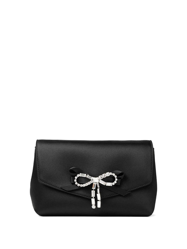 Jimmy Choo Soft Bow Mini Bag Black