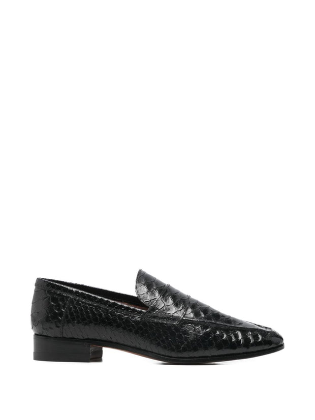Paris Texas Alain Leather Loafers Black