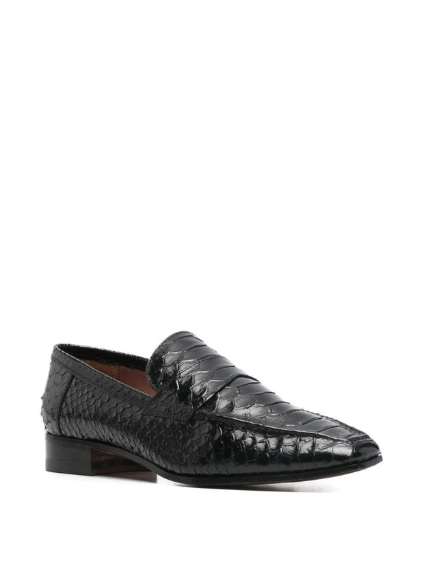 Paris Texas Alain Leather Loafers Black