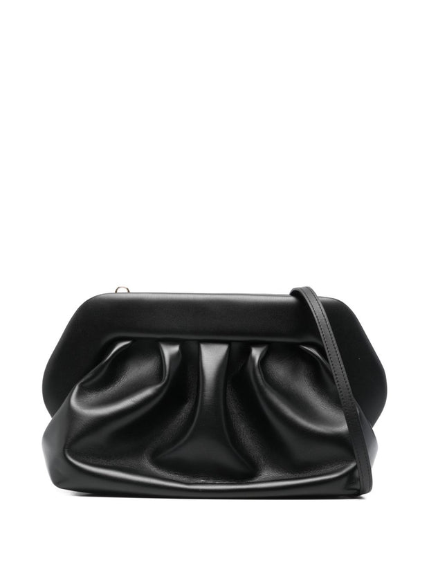 THEMOIRE' Bios Vegan Leather Clutch Black