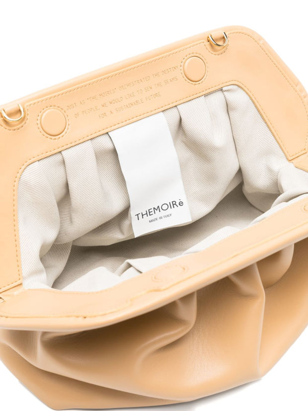 THEMOIRE' Bios Vegan Leather Clutch Beige