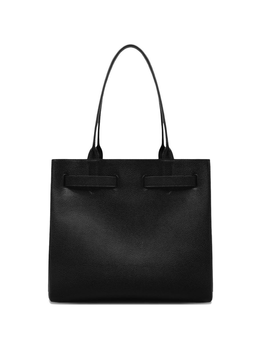 Tom Ford Audrey Medium Leather Tote Black