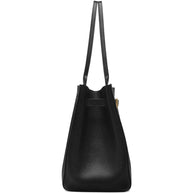 Tom Ford Audrey Medium Leather Tote Black