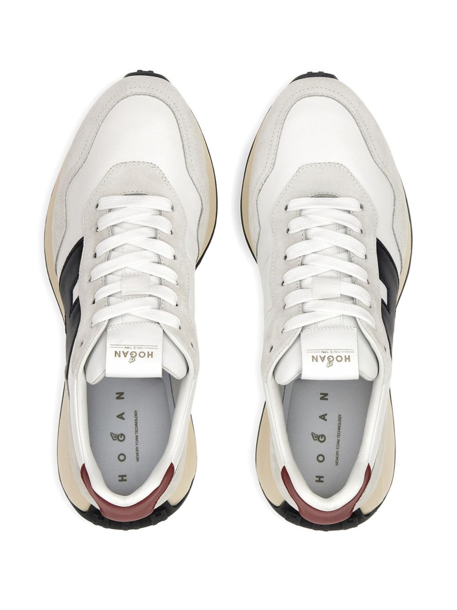 Hogan H601 Leather Sneakers White