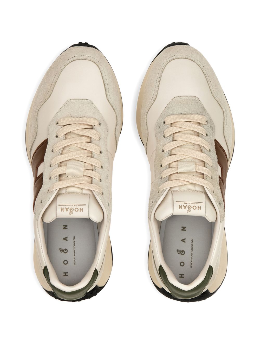 Hogan H601 Leather Sneakers White
